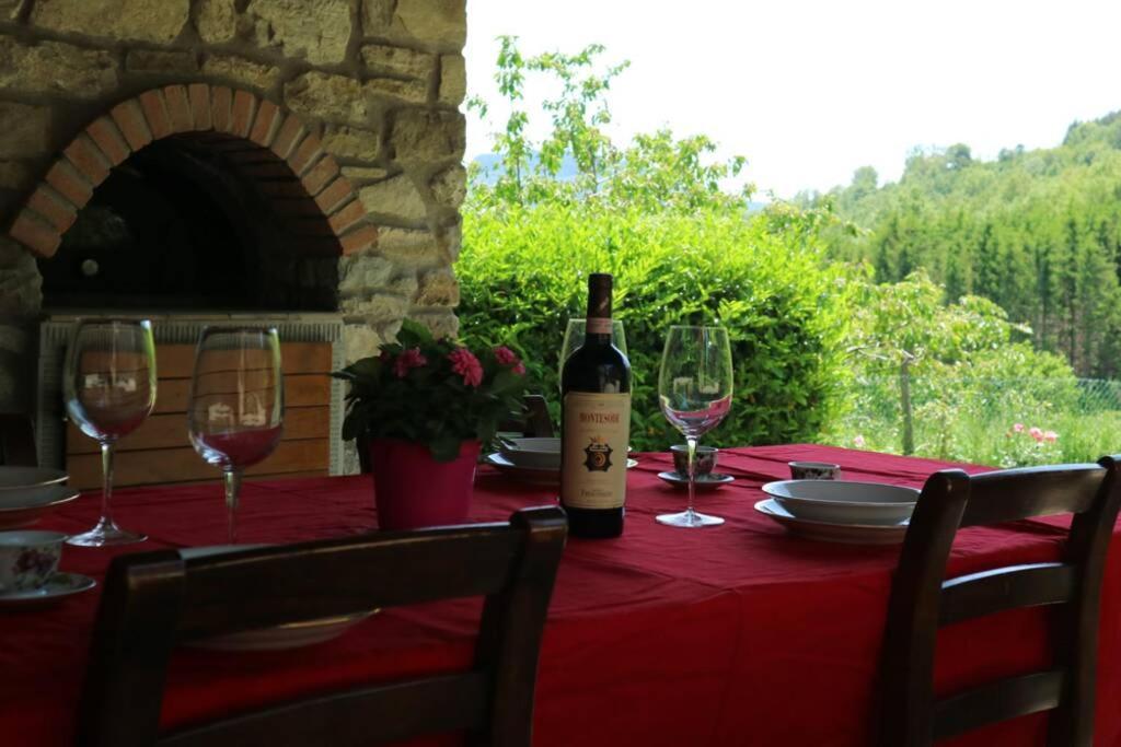 La Sala Vecchia - Lovely Tuscan Holiday House Badia Prataglia, Casentino Valley Chiusi della Verna Eksteriør bilde