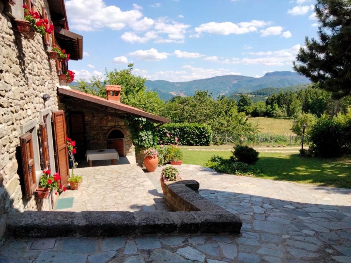 La Sala Vecchia - Lovely Tuscan Holiday House Badia Prataglia, Casentino Valley Chiusi della Verna Eksteriør bilde