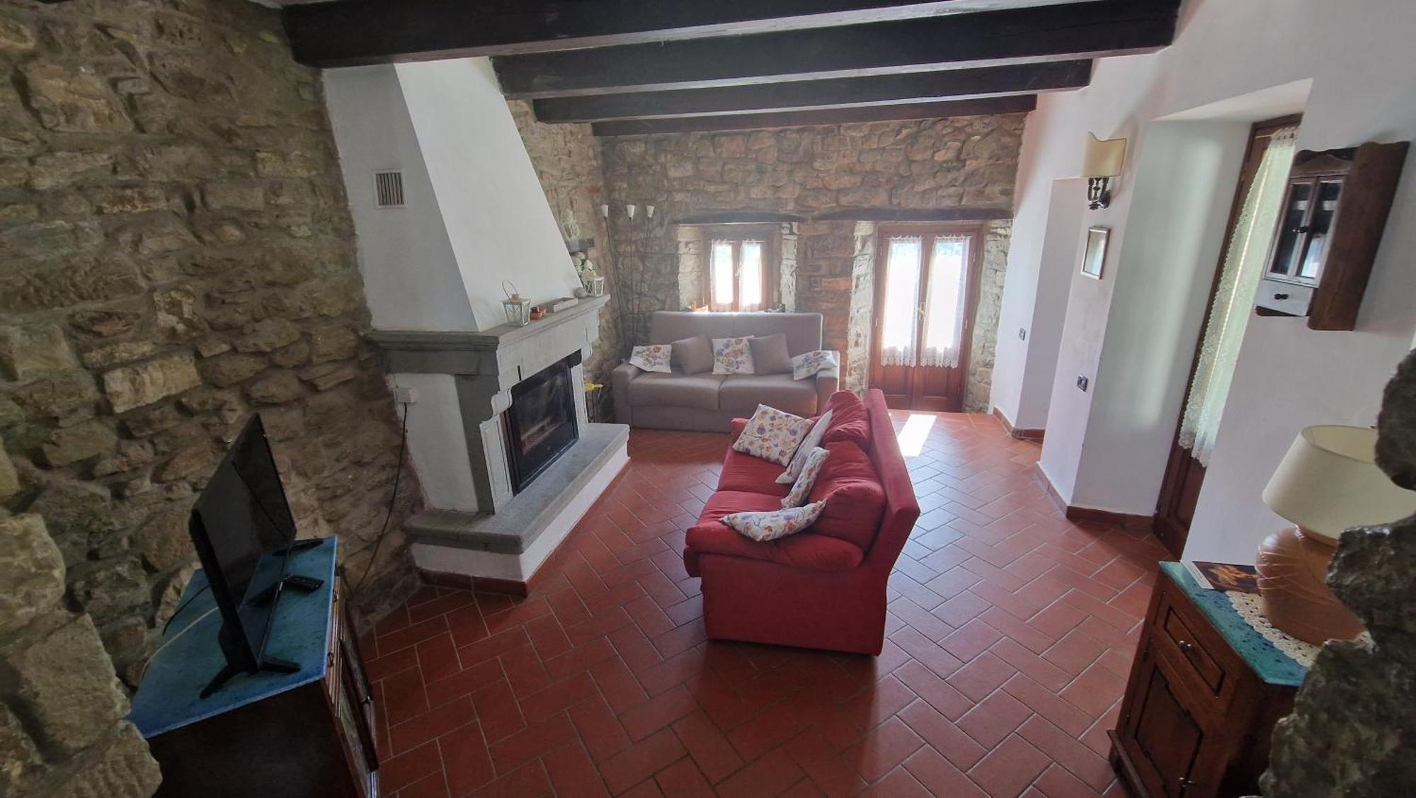 La Sala Vecchia - Lovely Tuscan Holiday House Badia Prataglia, Casentino Valley Chiusi della Verna Eksteriør bilde
